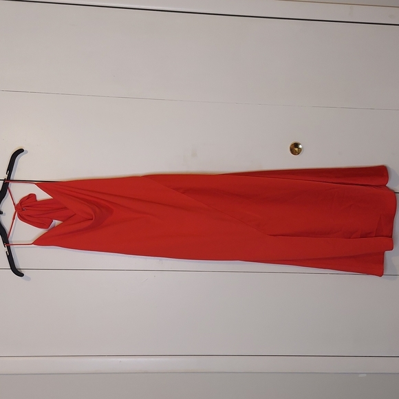 Cushnie for Target Red Halter Tie Neck Slip Dress Size 12 NWT - Picture 6 of 16